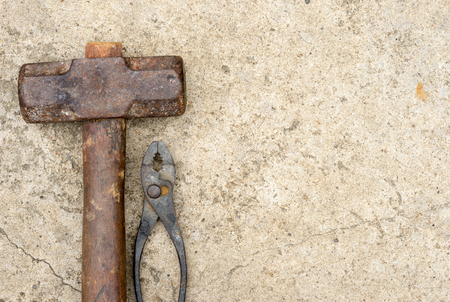 carpentry tools Hammer with backgroundの写真素材