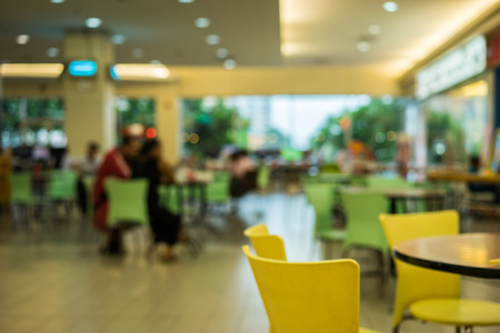 food restaurant blurry bokeh background