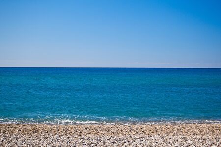 Summertime at the beachの写真素材