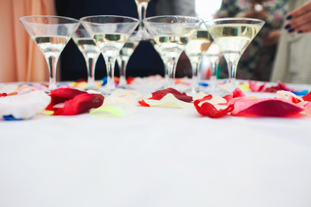fragment like photo of beautiful wedding ceremonyの写真素材
