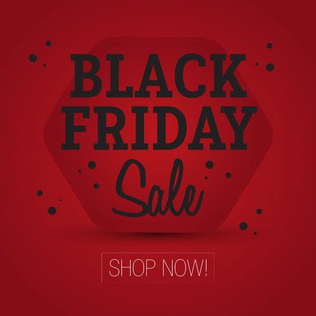 Black Friday Sale - Shop Nowのイラスト素材