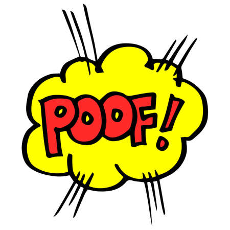 Hand drawn comic speech bubbles with emotion and text poof. vector doodle comic explosion cartoon illustrations isolated for posters, banners, web, and concept design.のイラスト素材