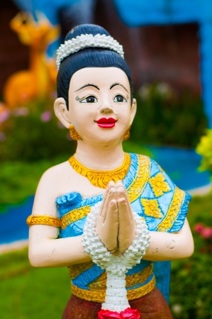 Thai dollの写真素材