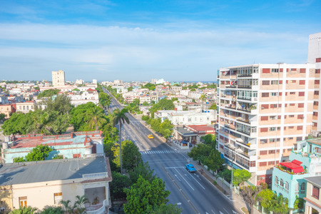 View of Havana from skyscraper, Havana, Cuba, Caribbean