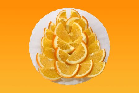 Fresh oranges awaiting for you