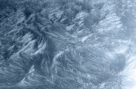 artificial ice-like frost pattern