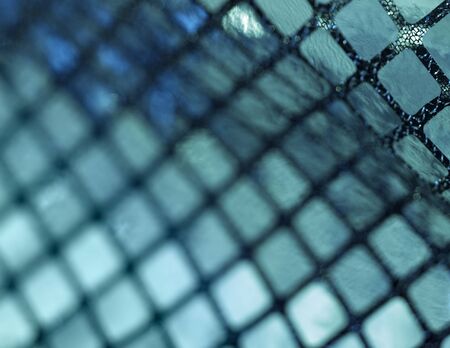 full frame abstract reflective background, partly blurredの写真素材