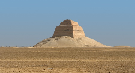 the meidum pyramide in Egypt
