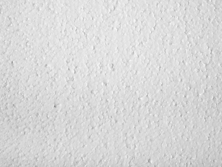 Full frame closeup of a white Polystyrene surfaceの写真素材