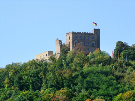 Hambach Castle near Neustadt in Rhineland-Palatinate in Germanyのeditorial素材