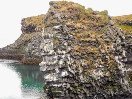 rocky coastal scenery in Iceland