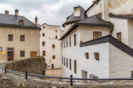 Hohensalzburg Fortress in Salzburg, a capital city in Austriaのeditorial素材