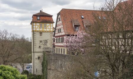Impression of a idyllic town named Vellberg in Southern Germany