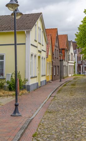 impression of a city named Jever which is located in East Frisia in Northern Germanyの写真素材