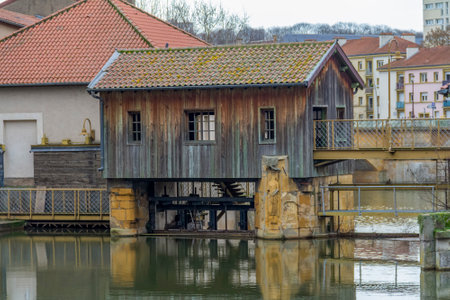 Impression of Metz, a city in the Lorraine region located in northeast Franceのeditorial素材