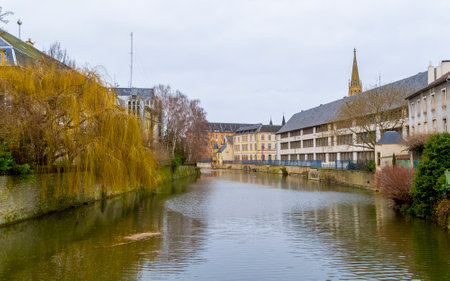 Impression of Metz, a city in the Lorraine region located in northeast Franceのeditorial素材