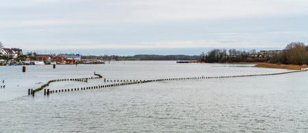 Impression of Kappeln, a town in Schleswig-Holstein in Northern Germany