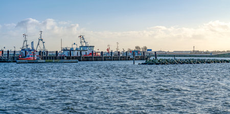 Scenery around Maasholm, a municipality in Schleswig-Holstein, Northern Germany