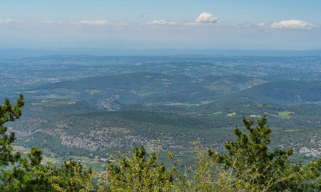 Impression around Mont Ventoux, a mountain in the Provence region of southern Franceの写真素材