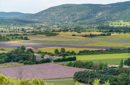Impression around Mont Ventoux, a mountain in the Provence region of southern Franceの写真素材