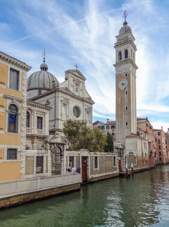 Impression of Venice, a city in northeastern Italy and the capital of the Veneto regionの写真素材