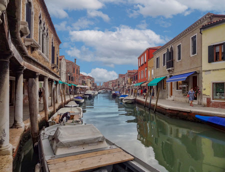 Impression of Venice, a city in northeastern Italy and the capital of the Veneto regionの写真素材