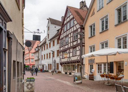 Impression of Ulm, a city in a state named Baden-Wuerttemberg in southwestern Germanyの写真素材