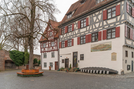 Impression of Ulm, a city in a state named Baden-Wuerttemberg in southwestern Germanyの写真素材