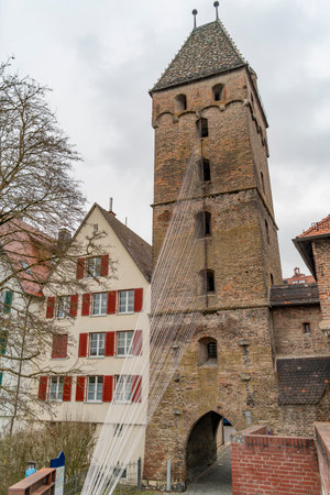 Impression of Ulm, a city in a state named Baden-Wuerttemberg in southwestern Germanyの写真素材