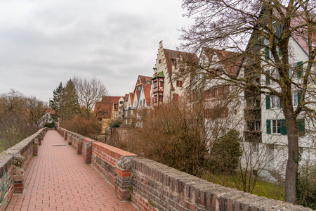 Impression of Ulm, a city in a state named Baden-Wuerttemberg in southwestern Germanyの写真素材
