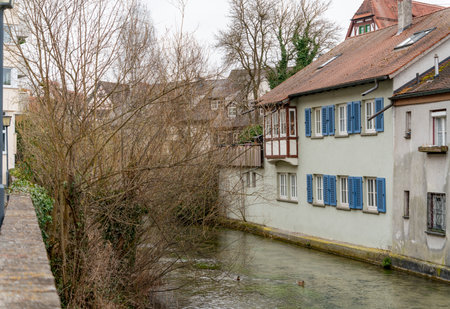 Impression of Ulm, a city in a state named Baden-Wuerttemberg in southwestern Germanyの写真素材
