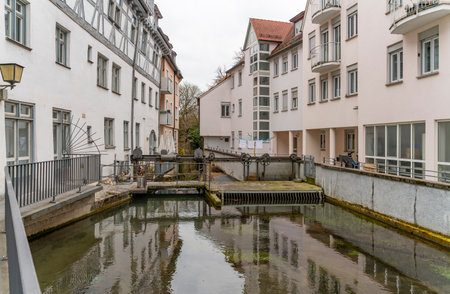 Impression of Ulm, a city in a state named Baden-Wuerttemberg in southwestern Germanyの写真素材