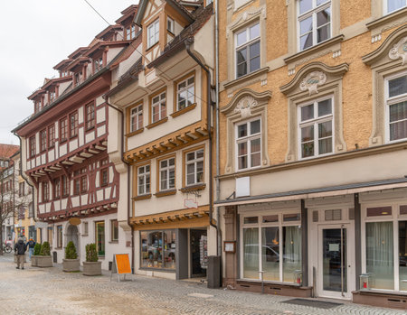Impression of Ulm, a city in a state named Baden-Wuerttemberg in southwestern Germanyの写真素材