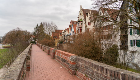Impression of Ulm, a city in a state named Baden-Wuerttemberg in southwestern Germanyの写真素材