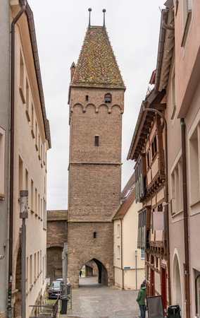 Impression of Ulm, a city in a state named Baden-Wuerttemberg in southwestern Germanyの写真素材
