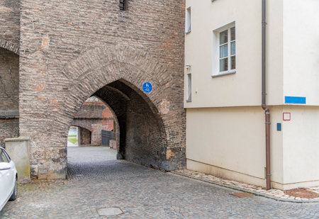 Impression of Ulm, a city in a state named Baden-Wuerttemberg in southwestern Germanyの写真素材