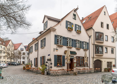 Impression of Ulm, a city in a state named Baden-Wuerttemberg in southwestern Germanyの写真素材