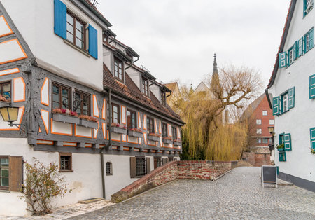 Impression of Ulm, a city in a state named Baden-Wuerttemberg in southwestern Germanyの写真素材