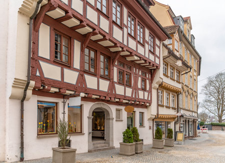 Impression of Ulm, a city in a state named Baden-Wuerttemberg in southwestern Germanyの写真素材