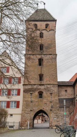 Impression of Ulm, a city in a state named Baden-Wuerttemberg in southwestern Germanyの写真素材