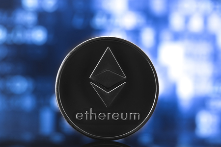 ethereum coin in the dark