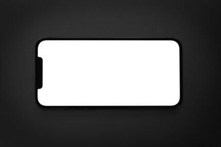 PayPal mobile app on screen smartphone iPhone with AirPods and Macbook. Paypal is an internet based digital money transfer service. Batumi, Georgia - March 4, 2022のeditorial素材