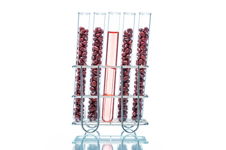 Genetically modified food science plantの写真素材