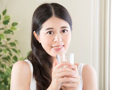 tap water is ridden with arsenic, lead, and pharmaceutical drugs. In short: Get a filterの写真素材