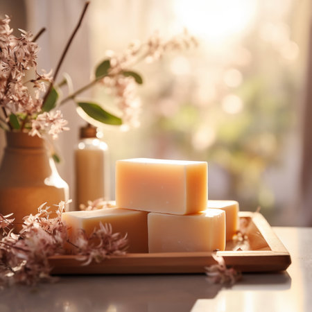 Organic handmade soapの素材