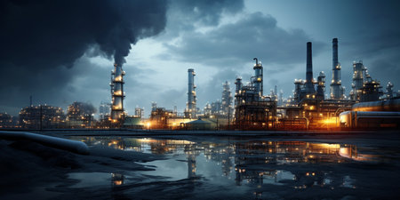 Industrial pipeline for transportation of gas and oil refinery, factory turbine lines, steel pipe equipmentの素材