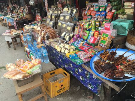 grocer background.のeditorial素材