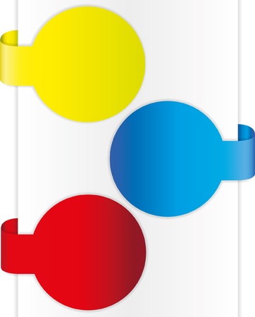 Colorful brochure design のイラスト素材