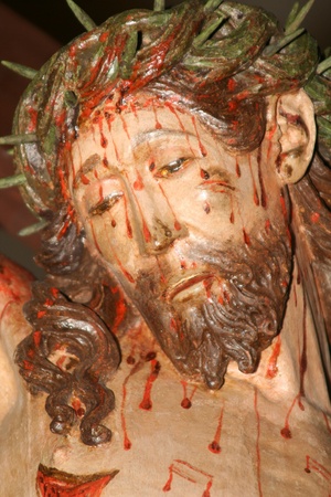 details of the Sea face of Christ, Talaveraのeditorial素材