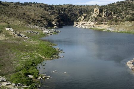 River Tajo,  The Factory of Light, Valdeverdeja, Toledoのeditorial素材